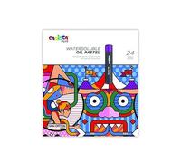Carioca Plus - Water-soluble Oil Pastels, 24 Pcs (809315)