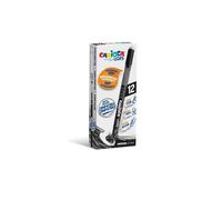 Carioca Crayon Oops 0,7 mm Noir 12 unités