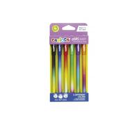Carioca Stylos effaçables Oops Easy - Lot de 6 - Encre thermosensible 0,7 mm, couleurs dégradées