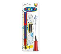 Carioca Stylo plume + 2 cartouches d'encre
