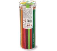 CARIOCA Tita crayons de couleur, 50 pièces dans un tube en plastique