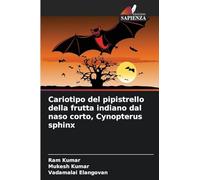 Cariotipo del pipistrello della frutta indiano dal naso corto, Cynopterus sphinx
