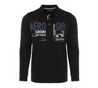CARISMA T-Shirt bleu / rouge sang / noir / blanc, Taille XXL