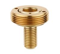 CARISSETT Boulons de fixation pour bras de manivelle de vélo de route 8 x 15 mm, boulons de fixation pour pédaliers carrés, faciles à utiliser