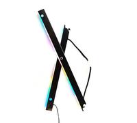 CARISSETT Carte mère avancée avec base lumineuse prenant en charge 20 modes prédéfinis et 16,8 millions de couleurs d'éclairage dynamique couleur flexible ARGB tapis d'éclairage