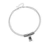 CARISSETT Collier à breloques asymétriques et féminins - Design léger - Pour ensembles décontractés ou formels - Accessoire tendance léger