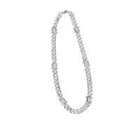 CARISSETT Collier à chaîne cubaine unique - Accessoire élégant pour les amateurs de style hip-hop et punk, taille unique, Comme décrit, Comme décrit.