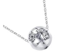 CARISSETT Collier urne pour cendres de crémation et pissenlits - Fournitures de bijoux pour animaux de compagnie