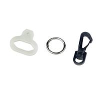 CARISSETT Easyly Grip Boucles à dégagement réglable en silicone pour une gestion sécurisée des équipements sous-marins Haute résistance Régulateur de retenue