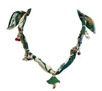 CARISSETT Élégant collier à breloques en forme de champignon et de cœur avec chaîne en velours doux pour femme, bijou tendance, accessoire cadeau, collier léger en cuivre, taille unique, Comme décrit