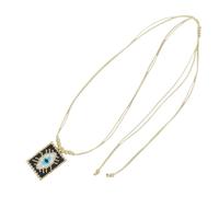 CARISSETT Élégant collier de perles en forme de cœur avec couronne - Bijoux pour femmes - Accessoire de mode - Collier de perles en forme de cœur, taille unique, Comme décrit, Comme décrit.