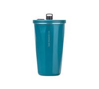 CARISSETT Gobelet isotherme en acier inoxydable avec couvercle à paille - Récipient à boisson de qualité alimentaire pour les trajets quotidiens, le sport - Bouteille d'eau isotherme en acier