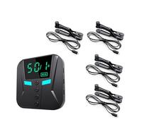 CARISSETT Outil de taraudage d'écran mobile extensible et programmable 9 systèmes de tête réglable avec alimentation USB C rechargeable automatique