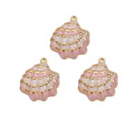 CARISSETT Pendentif en acier inoxydable galvanisé sous vide léger pour accessoires faits à la main Design boucles d'oreilles breloque pendentif léger en acier inoxydable, taille unique, Comme décrit