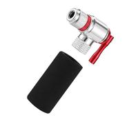 CARISSETT Pompes à air portables en alliage d'aluminium pour vélos de montagne et ballons de sport, pompes à vélo de plein air