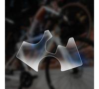 CARISSETT Protection de cadre anti-rayures amovible pour pédalier - Autocollant de protection pour vélo de route - Longue durée de vie