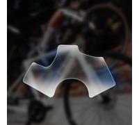 CARISSETT Protection de cadre anti-rayures amovible pour pédalier - Autocollant de protection pour vélo de route - Longue durée de vie