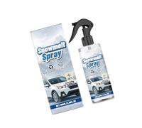 CARISSETT Pulvérisateur de solution de dégivrage multifonction de 100 ml pour empêcher l'accumulation de glace sur les panneaux de verre du véhicule et de la maison Pulvérisateur de fonte de glace