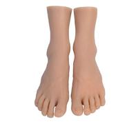 CARISSETT Répliques anatomiques de pied taille 44 - Modèle de pied adapté pour l'éducation artistique anatomie étude de chaussures photographie réflexologie pratique modèle d'entraînement
