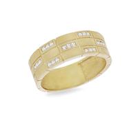 CARISSIMA Bague en or jaune 9 carats avec diamant 0,16 ct pour femme, Or