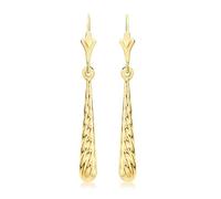 CARISSIMA Boucles d’oreilles pendantes en or jaune 9 ct pour femmes