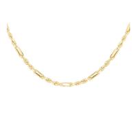 Carissima Chaîne figarope en or jaune 9 carats pour femme 1,4 mm, Or