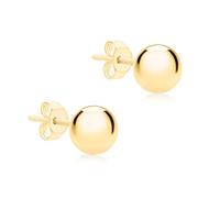 Carissima - Clous et Puces Boucle d'Oreilles Femme - 9 cts Or 375/1000 Or Jaune