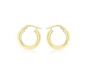 Carissima - Créoles Femme - 9 cts (375/1000) Or Jaune