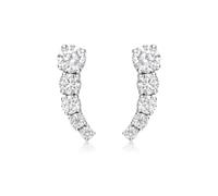 Carissima Femme Or blanc Boutons d'oreilles - 5.58.8069