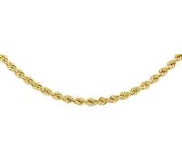 CARISSIMA Femme Or jaune 9 carats Chaîne corde creuse 60 41 cm / 16