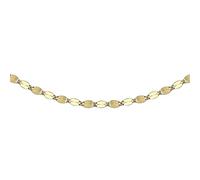 CARISSIMA Femmes 9 ct Or Jaune Chaîne Forzatina 46 cm