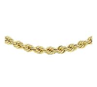 CARISSIMA Femmes 9 ct Or Jaune Chaîne Rope Creuse 60 Longueur 46 cm/18 Pouces