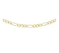 CARISSIMA - Maille Figaro Chaîne Femme - 9 cts (375/1000) Or Jaune