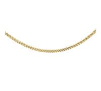CARISSIMA - Maille Gourmette Chaîne Femme - 18 cts Or 750/1000 Or Jaune