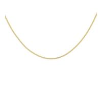 CARISSIMA - Maille Gourmette Chaîne Femme - 18 cts Or 750/1000 Or Jaune