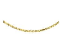 CARISSIMA - Maille Gourmette Chaîne Femme - 9 cts Or 375/1000 Or Jaune