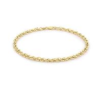 CARISSIMA - Maillons Chaîne Mixte Adulte - 9 cts Or 375/1000 Or Jaune