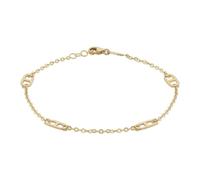 CARISSIMA Parure de bijoux pour femme en or jaune 9 carats, One Size, Or, Pas de pierre précieuse
