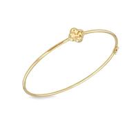 CARISSIMA pour femmes Jonc pétale disco 9,3 mm en or jaune 9 carats