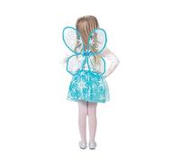 Caritan - 480052 - Déguisement Fille 3 ans Parure Fée Tutu avec Ailes Flocon bleu