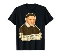 caritative des saints catholiques français Vincent de Paul T-Shirt