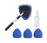 Carivys Le Kit De Nettoyage Vitre Voiture - Nettoyant & Chiffons Pour Pare-Brise Et Vitres, Compatible Voitures, Motos, Camping-Cars