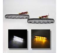 CarJoy Universel Feux de circulation diurnes LED DRL E4 + clignotants pour voiture, van, SUV