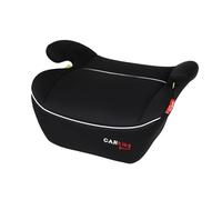 Carkids Rehausseur bas i-Size R129 125–150 cm Bande blanche Noir