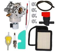 Carkio 20-853-33-S 20 853 33-S Carburetor 20 083 02-S Air Filter Spark Kit compatible avec Kohler Courage SV470 SV530 SV540 SV590 SV600 SV610 SV620 15-21HP Engine 20 853 S
