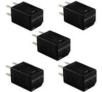 Carkio 303-1AH-C-R1 U01 Lot de 5 relais de puissance automobile 4 broches DC12 V 20 A