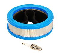 Carkio 392642 394018 Filtre à air pré-filtre avec bougie d'allumage Compatible with moteurs Briggs & Stratton Vanguard V-Twin 12,5-20 HP Compatible with 271 272490