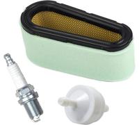 Carkio 496894S 496894 Air Filter 272403S Préfiltre Avec Filtre À Carburant 394358 Compatible With Moteurs Briggs & Stratton 282700 283700 12.5-17 Hp