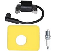 Carkio Bobine d'allumage de Rechange pour Filtre à air avec Bougie d'allumage pour Briggs & Stratton 799579 5434 4248 09P000 08P000 550e-550ex Series