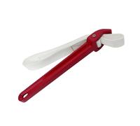 Carkio Clé à sangle en nylon de 30,5 cm, clé à tuyau anti-glissement réglable, clés à sangle de filtre à huile, sangles en nylon épais double couche